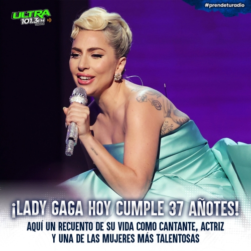 Lady Gaga hoy cumple años y así la festejamos en Ultra