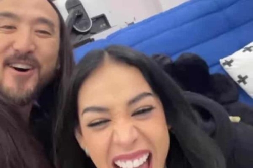 ¡Steve Aoki y Danna Paola juntos!