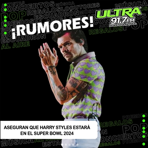 RUMORES ASEGURAN QUE HARRY STYLES ESTARÁ EN EL SHOW DEL SUPER BOWL