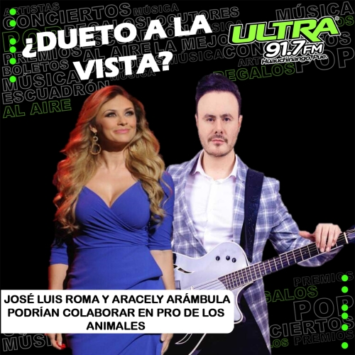 Dueto Musical: Aracely Arámbula y José Luis Roma podrían unir sus talentos para apoyar a los animales 