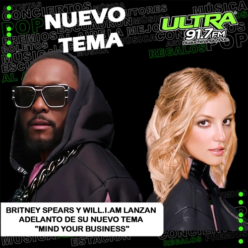 Britney Spears: tiene nueva música en camino en colaboración con Will.i.am