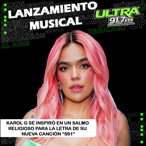 Karol G: lanzó nuevo sencillo titulado “S91” inspirado en un texto religioso