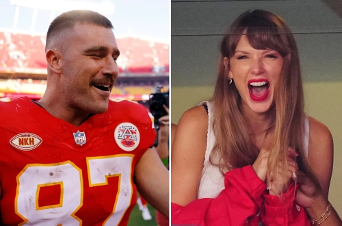 La camiseta de Travis Kelce se dispara en ventas gracias a Taylor Swift