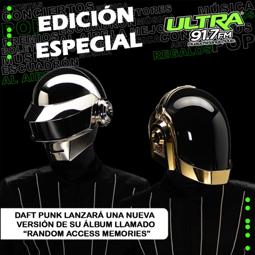 Daft Punk tiene previsto publicar una nueva edición de Random Access Memories