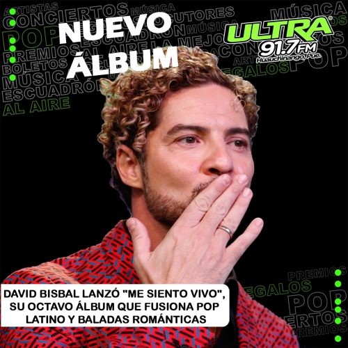 David Bisbal: lanzó su octavo álbum de estudio, titulado 