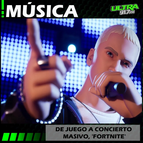 Fortnite: se consagra como pionero en conciertos virtuales con el éxito masivo de Eminem