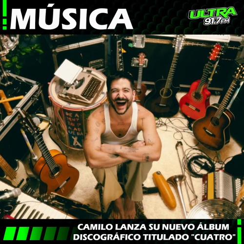 Camilo presenta su nuevo álbum 