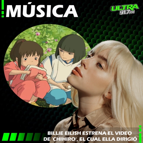 Billie Eilish lanza video onírico inspirado en 'El viaje de Chihiro' 