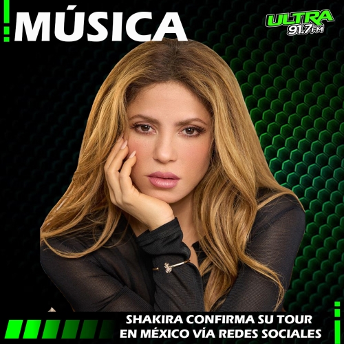 Shakira confirma su tour 